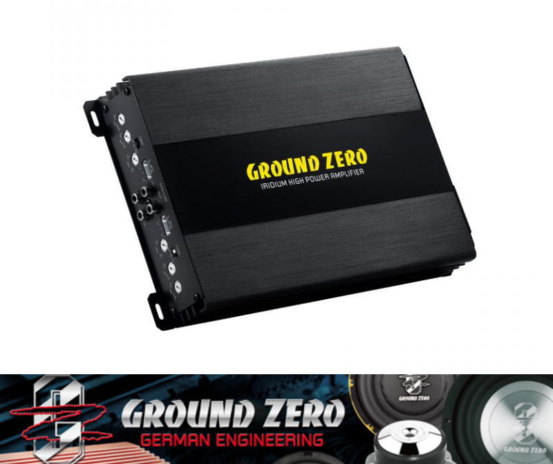 グラウンドゼロGZIA 4.120パワーアンプ