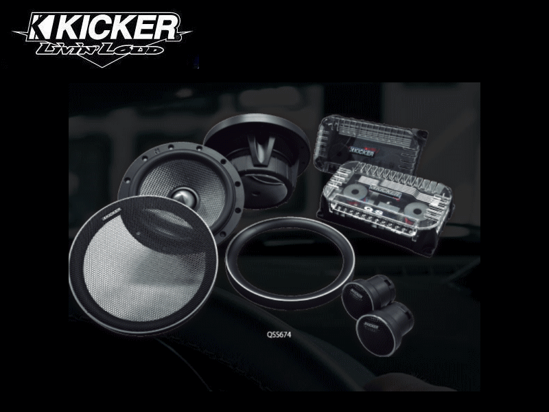 キッカー｜セパレートスピーカーqss674｜KICKER